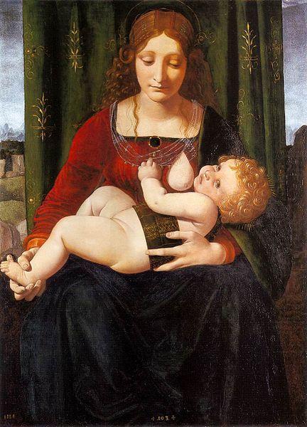 Giovanni Antonio Boltraffio Virgin and Child china oil painting image